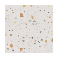 600x600彩色水磨石砖 600*600 轻奢彩色水磨瓷砖民宿客厅地砖厨房厕所墙砖服装店大颗粒艺术砖