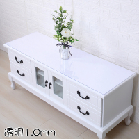 透明1.0 定制改价(二) 电视柜垫PVC桌布防水长方形茶几垫软塑料玻璃透明垫欧式床头柜布