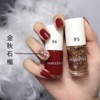 95#金秋石榴 临期清仓好价 巨显白!悦诗风吟指甲油蔷薇荆棘64秋冬色持久不可剥顶油底油亮油