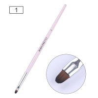#1 . UV Gel Brushes Nail Cuticle Cleaning Brush Powder Pen/卸