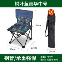 蓝色 套餐一 钓椅带包可背钓鱼椅折叠便携钓鱼凳子钓鱼马扎座椅折叠椅背包椅凳