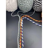 黑白3mm/1.6斤 捆绑大闸蟹棉线绑螃蟹绳子包装扎青蟹醉蟹多色加粗结实专用打包绳