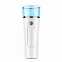 白色 . Face Spray Bottle Nano Mister Facial Hair Steamer Ultra