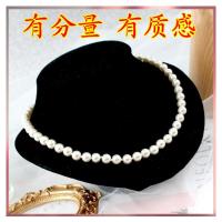 白色(主图款) 有延长链 气质日韩版韩国饰品妈妈跳舞个性百搭白色珍珠短款配旗袍项链女