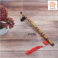 1号黄色笛子 笛子玉笛古风白玉初学横笛乐笛男女乐器精致多色长笛竹笛精准苦竹