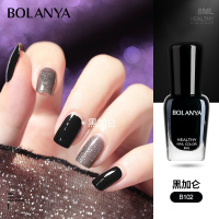 黑加仑 new Nail Stamping Polish White Red Black Silver Colorful