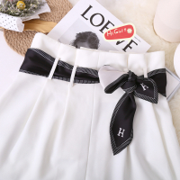 黑色 H单色1.3米 腰带连衣裙收腰绑带布丝带装饰丝巾配裙子夏季配饰细绳子百搭丝绸