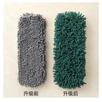40cm加厚布套一个(无拖杆) 雪尼尔家用平板拖把干湿两用可替换一拖净木地板懒人墩布吸水性强