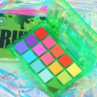 果汁香槟 ucanbe 眼影盘ins平价15色玻璃糖眼影珠光哑光彩色眼影盘学生日常