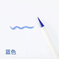 蓝色笔 日本绘画笔 纹身绘画笔 手绘记号笔防水持久专用刺青不易擦