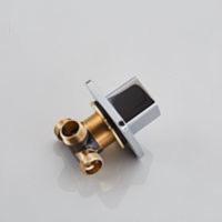 浴室柜冷热分体水龙头三四件套铜体开关阀分水阀转换器三通配件 浴室柜冷热分体水龙头三四件套铜体开关阀分水阀转换器三通配件