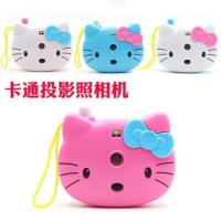 儿童投影仿真相机(颜色随机) 彩色相机(颜色随机) 儿童仿真照相机投影仪卡通带灯光玩具男孩女孩早教益智投影小相机