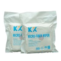 200克加厚超细 15cm 100片 厂家供应超细纤维无尘布4009电子厂手机屏幕清洁布工业擦拭无尘布