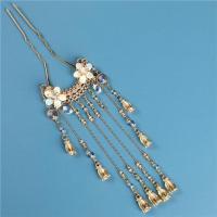 夕o颜一只 古风汉服气质发饰古装百搭小U型发钗襦裙女汉服流苏民族风发簪子