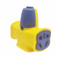 2800功率蓝色飞机型 一个数量 漏电保护器插头16A热水器空调水龙头大功率接线防漏电插头座