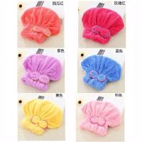 颜色随机[1个装] 速干发帽浴帽珊瑚绒吸水发巾女包头巾女帽子拒绝吹风机加厚吸水帽