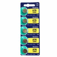 索尼A76 LR44 纽扣电池15V AG13 357电子玩具游标卡尺电池 2粒