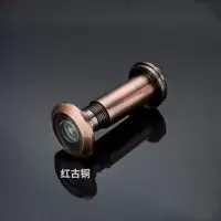 管14-18mm厚35-50高清红古 猫眼门镜防盗门家用老式通用高清监控防撬普通带后盖可视猫眼