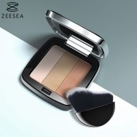 自然三色 李佳琦推荐ZEESEA滋色三色高光修容盘粉卧蚕眉粉提亮
