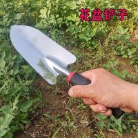 不锈钢小铲子(1)把_随机发坏的 园艺铲子栽花铲子挖蒜铲挖野菜铲子铁铲子移花铲子小铲子
