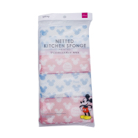 大创DAISO迪士尼清洁海绵刷厨房洗碗去油污海绵米奇4个装