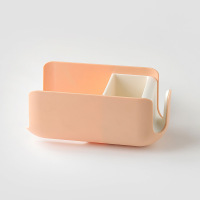 大号吹风机架-粉白 1层 吹风机架免打孔浴室卫生间厕所置物收纳架壁挂电吹风挂架风筒架子