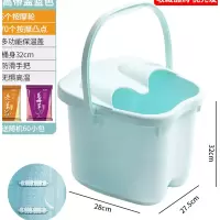 泡脚桶小号户外礼物耐高温沐足盆小脚塑料桶盖湿气置物架塑料盆腿