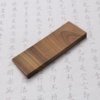 绿檀木材半成品半加工木梳料DIY梳子手工课雕刻木梳材料尺寸16CM