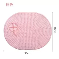 粉色1个装(搓背不求人) 搓澡搓背神器洗澡沐浴刷垫刷背按摩洗后背硅胶浴室擦背不求人贴墙