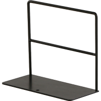 黑色（一对） 2个装 书本收纳置物书立简约书柜办公室桌面书档书立架阅读书靠