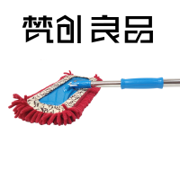 38CM板+130CM杆加强款1套 共1布套 平板拖把懒人家用木地板瓷砖干湿两用大号伸缩加厚布套雪尼尔地拖