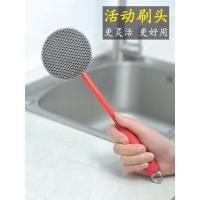 活动头长柄刷 漫臣刷锅神器洗锅刷子厨房清洁长柄锅刷家用钢丝球不掉丝不锈钢