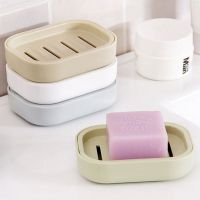 洗衣皂托肥皂架打孔卫生间手工肥皂盒带盖沥水创意皂大号防盒塑料