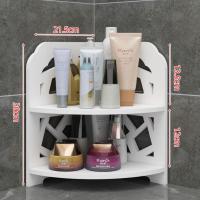 特价小摆台 卫生间厕所落地置物架架子洗澡浴室转角三角收纳洗手间墙角摆放柜