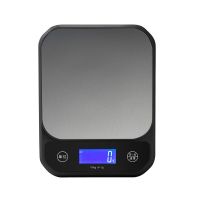 小型充电款防水台秤5kg/0.1g 电子秤小型克称厨房5公斤精准防水家用烘焙计量秤 食物称克数的称