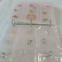 3寸九宫格288格只是册子 透明首饰饰品收纳册子大容量自封密封袋子耳环耳饰珠宝项链收纳袋