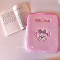 粉色 可爱小熊平板iPad内胆包日系ins风笔记本电脑包保护套苹果华为女