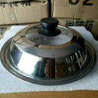 24加高盖子 锅盖电锅不锈钢玻璃可视高盖炒锅铁锅加高加厚多功能电炒锅锅盖子