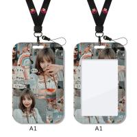 A1号图 单卡套 Lisa校园电话卡套学生卡长挂绳加厚耐用硬壳滑盖式blackpink周边