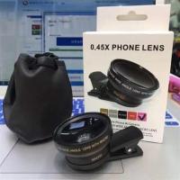 黑色 0.45x广角+微距二合一镜头 0.45广角手机镜头微距二合一套装通用手机拍照单反外置摄像头