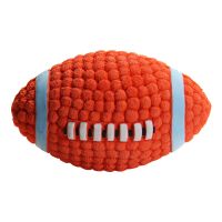 小号橄榄球9cm 宜特狗狗玩具耐咬磨牙发声球宠物大中小型犬泰迪金毛训练骨头飞盘