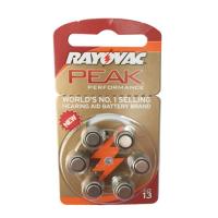 雷特威助听器电池A13 PR48锌空RAYOVAC PEAK 13
