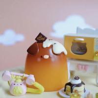 焦糖布丁拆盒未拆袋 Piko Pig屁可猪甜品系列盲盒确认款潮玩公仔少女心可爱猪猪摆件