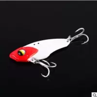 红头白(10只装) 5克 大河vib金属龙牙vib亮片翘嘴路亚饵远投震动淡水通用假饵鲈鱼专杀
