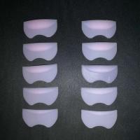 5对烫睫毛硅胶垫 烫睫毛齿纹芭比娃娃烫硅胶垫片10片装角蛋白烫睫毛条纹垫Y型刷