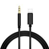 全黑线[1米] 车载AUX音频线苹果11手机X连汽车音响充电听歌iPhone7plus8连接线