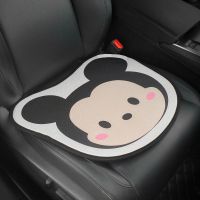 米奇(夏季亚麻) 前排单片 汽车坐垫四季单片单个屁屁垫可爱卡通个性车内透气三件套通用屁垫