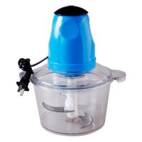 宝石蓝绞肉机+刮刀 绞肉机家用小型电动多功能碎肉机搅馅切菜碎菜机打肉蒜蓉泥绞菜器