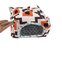 红格色12*12 S 荷兰猪窝龙猫窝兔子过冬天保暖魔王松鼠窝非迷刺猬棉窝蜜袋仓鼠窝