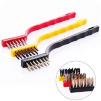 煤气灶刷[3支装] 煤气灶清洁刷油烟机灶台刷去顽固污渍神器厨房清洁工具钢丝刷